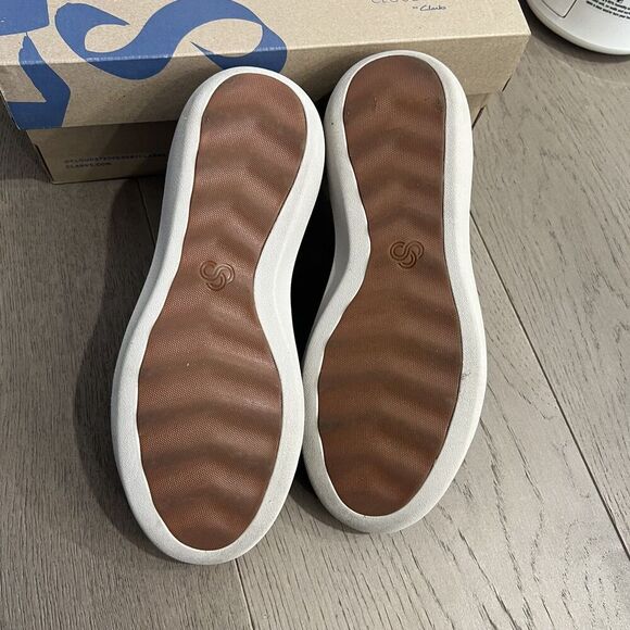 Clarks Step Urbanrace Cloudsteppers Black Slip On Sneakers Mens US 8 - Picture 11 of 14